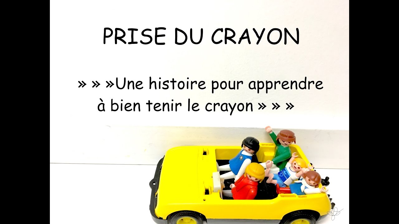 PRISE DU CRAYON: Une histoire dr&ocirc;le pour apprendre o&ugrave; placer les doigts (ergoth&eacute;rapie)