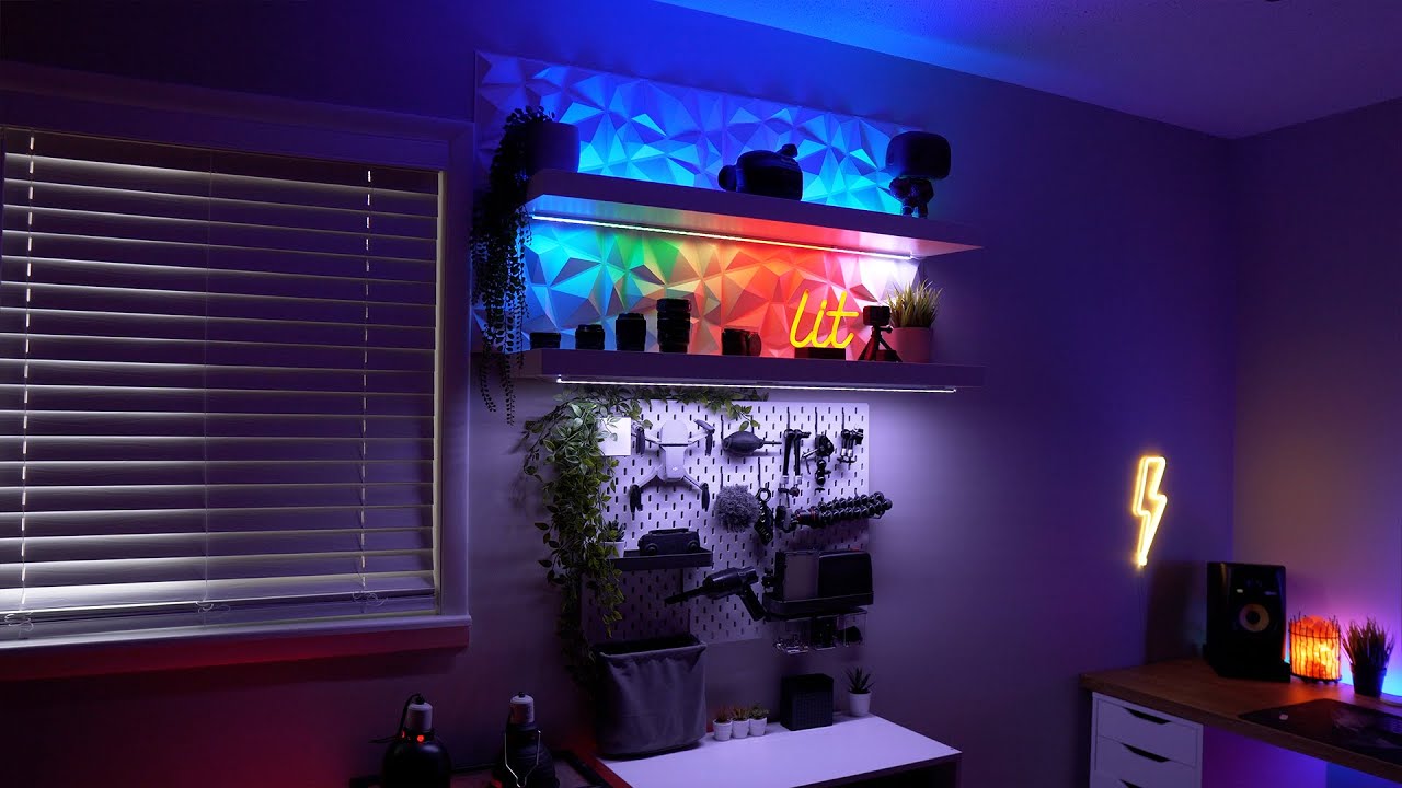 Art3D Panels review | Customized Floating Shelves | Setup Upgrades