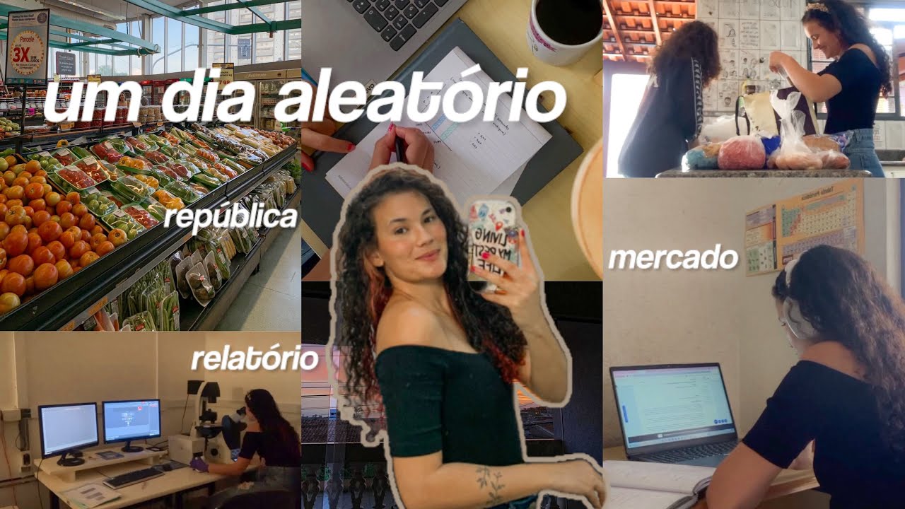 um dia da minha vida em Ribeirão || laboratório, mercado & república