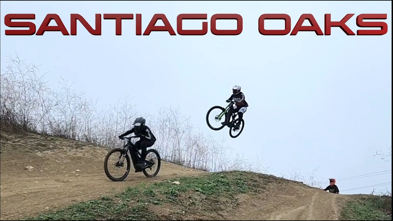 I had a Bad Crash on Sketch Ballz / Santiago Oaks on E Bikes / Sep 17, 2023