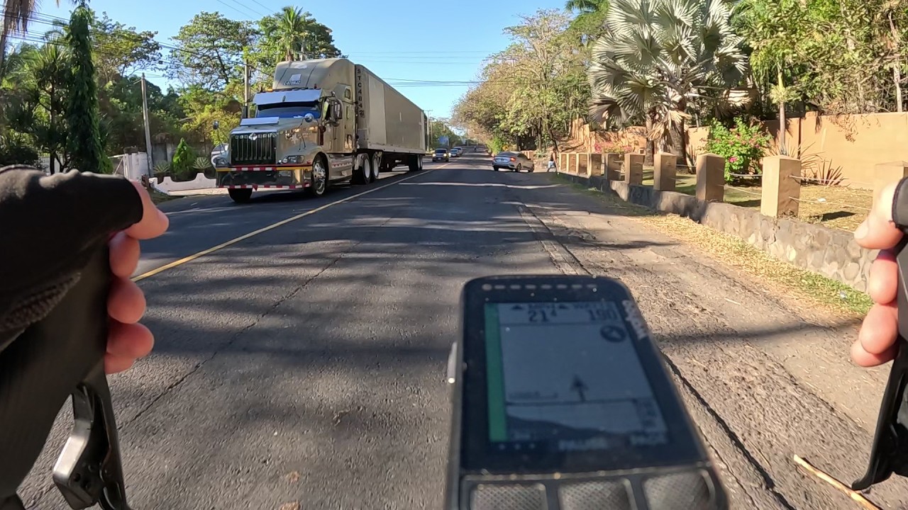 Tamanique Surf City (El Tunco) Cycling Route, El Salvador