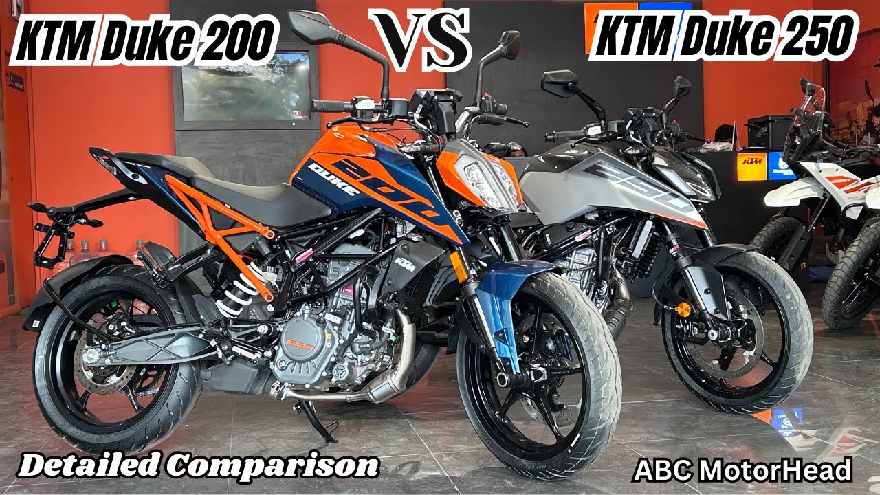 2026 KTM Duke 200 VS 2026 KTM Duke 250 Most Detailed Comparison 🔥 | Which One Is Better For You ??