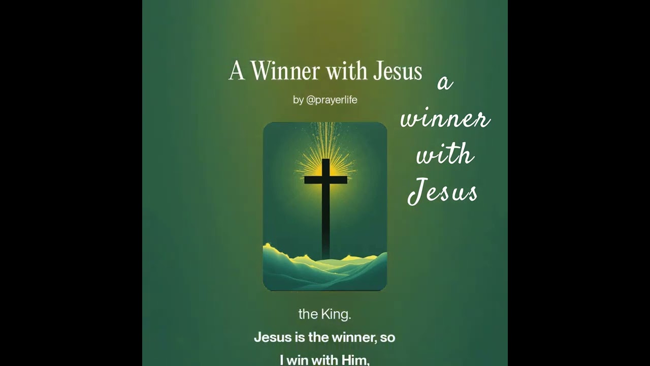 a winner with Jesus
