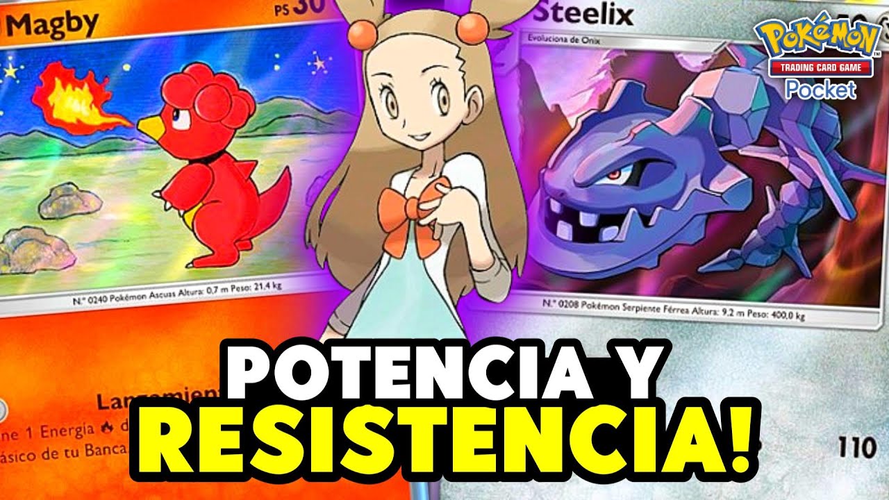 Probando el mazo de Steelix con Magby ¡Increíble resultado!