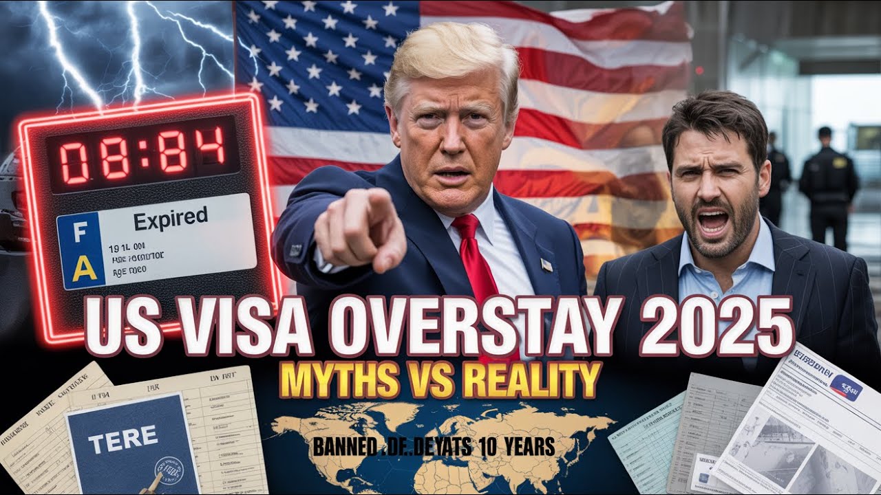US Visa Overstay 2025: The Shocking Truth They Don’t Tell You (Myths vs Reality)