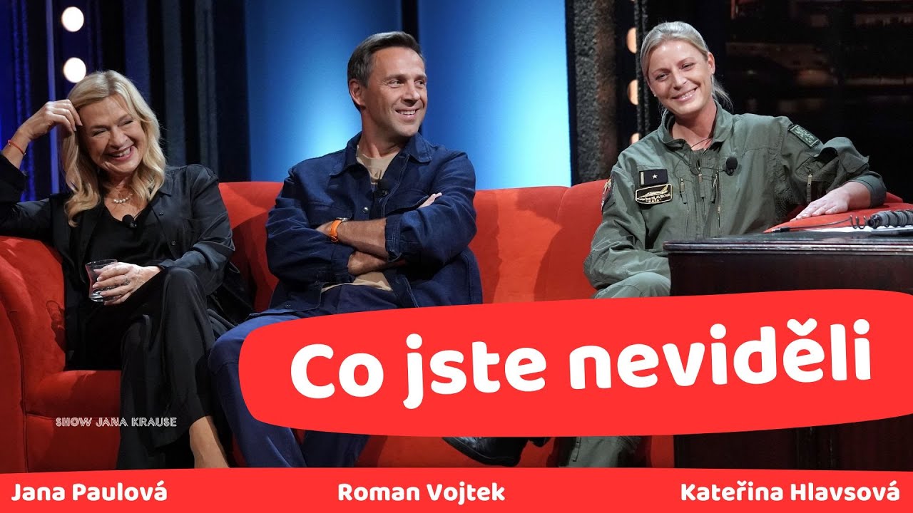 Co jste neviděli v Show Jana Krause 2. 10. 2024