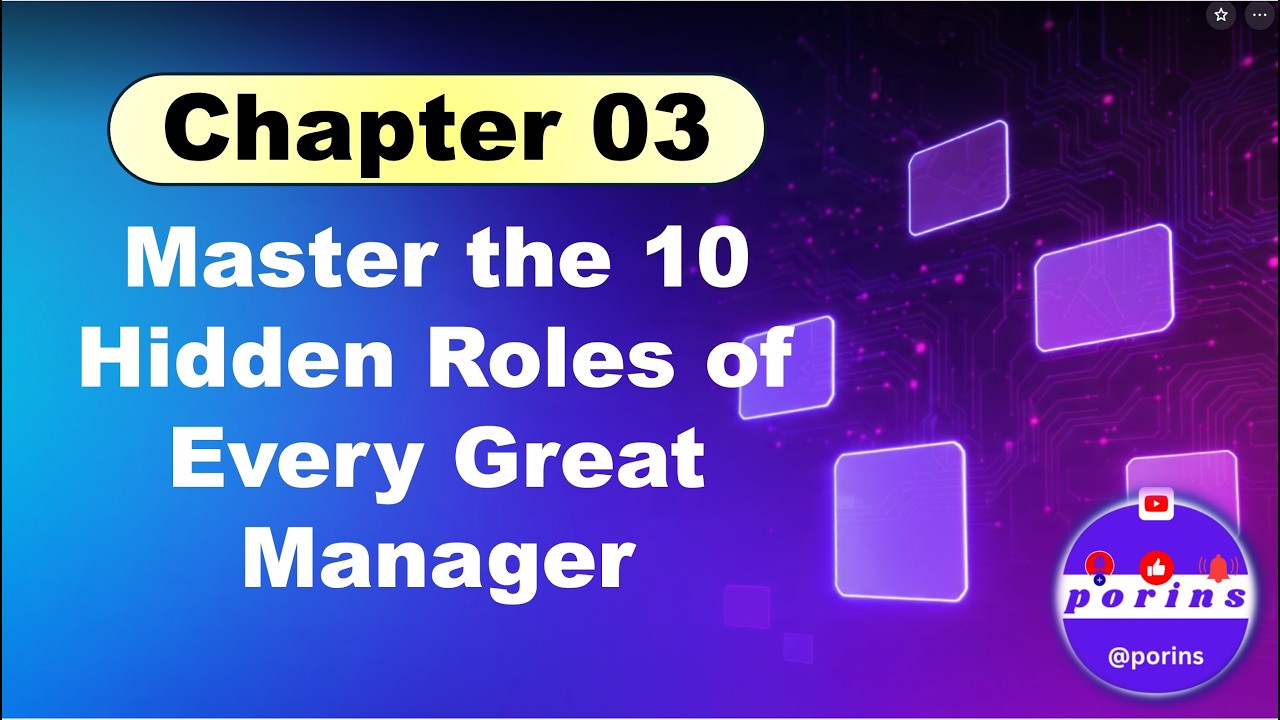 Chap03 The 10 Managerial Roles