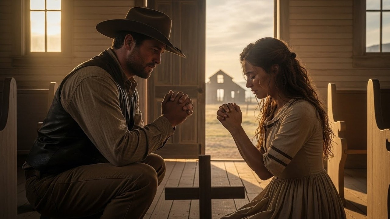 The Rancher Found Her Praying In His Chapel, He Knelt Beside Her And Prayed Too
