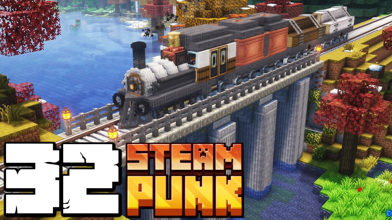 Építettem egy VONAT Hidat! - Steampunk 32
