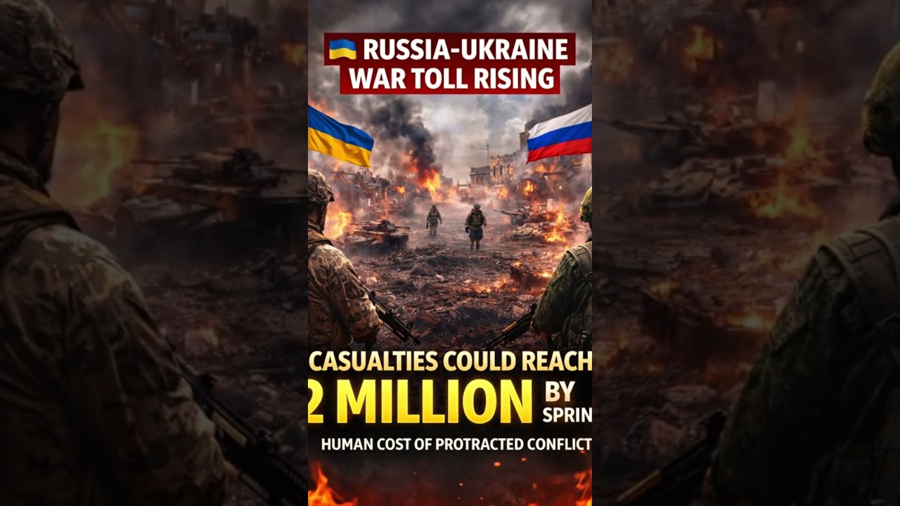 Russia-Ukraine War: Casualties May Hit 2 MILLION 😳 #russiaukrainewar  #warzone