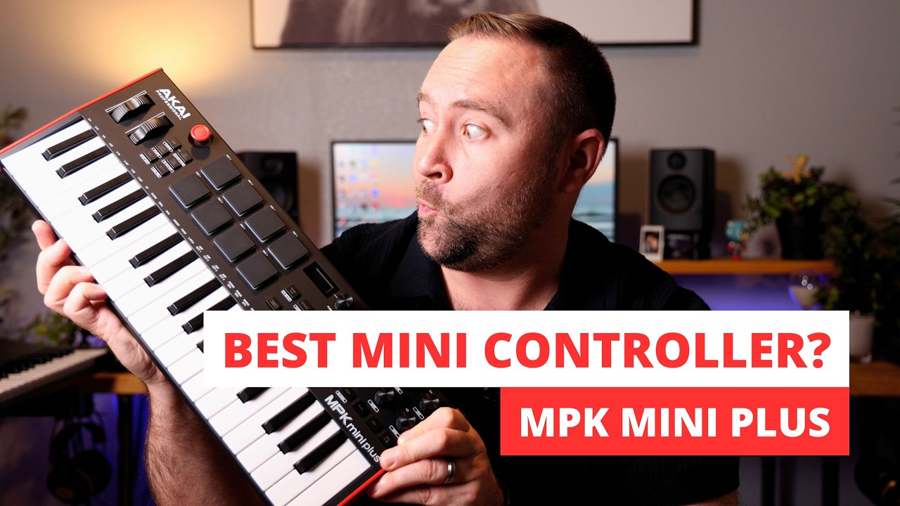 Akai MPK Mini Plus — настройка USB-контроллера и первое использование MPC Beats