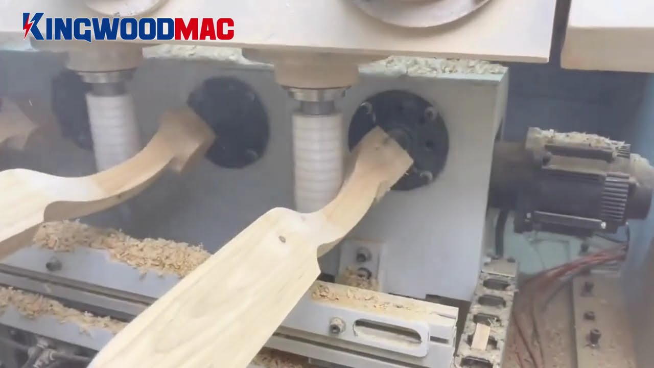 GIA CÔNG HÀNG LOẠT TỰA GHẾ VỚI MÁY CNC 4 TRỤC 16 DAO 2 BÀN | KW 2T16S D1200