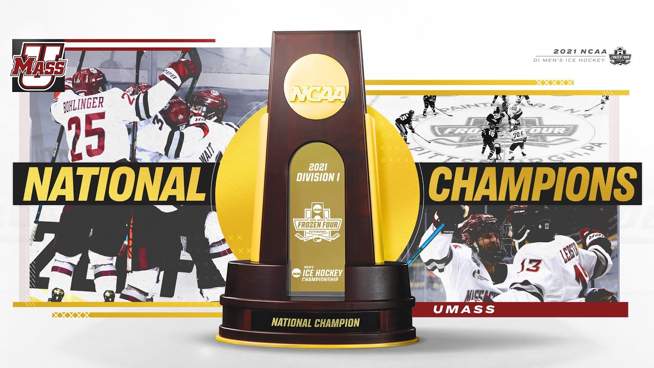 UMass vs. St. Cloud State - 2021 Frozen Four national championship highlights