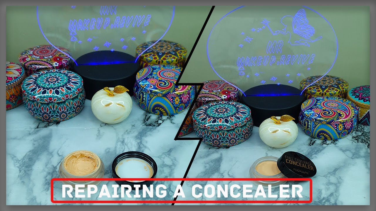 Satisfying Repair | Repainging a concealer #diy #satisfying #repairing #asmr