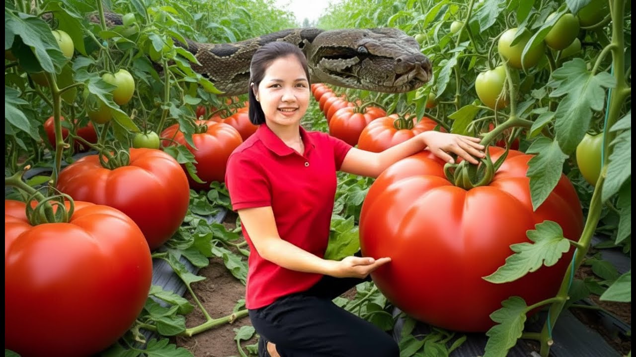 arvesting 1000+Kg Wild Tomato Goes To Maket Sell, Pork In Tomato Sauce | Phuong Daily Life