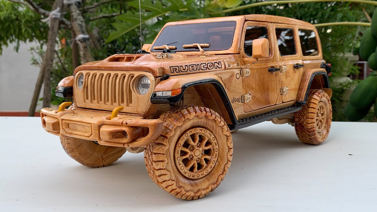 Искусство деревообработки - 2022 Jeep Wrangler Rubicon 392 V8 - Резьба по дереву