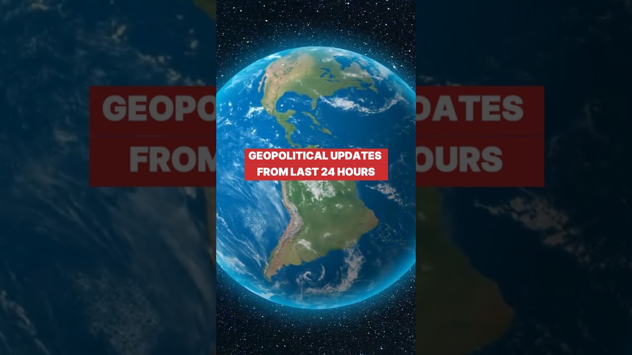 Geopolitical Updates 12 Sept, 2025 | Friday #geopolitics #globalupdates #uschina #ukraine