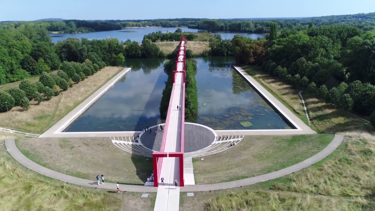 Cergy-Pontoise vue du ciel : #1 l'Axe majeur