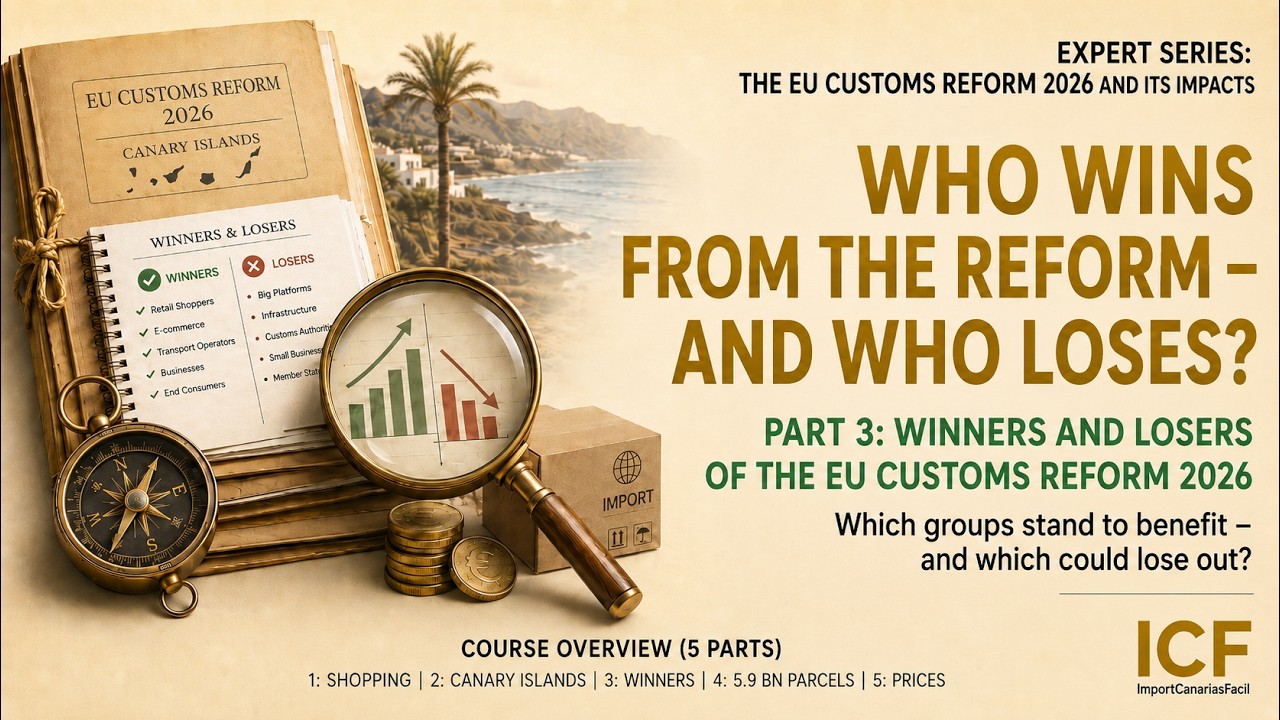 Video #19: EU customs reform 2026: Who wins from the reform &ndash; and who loses?