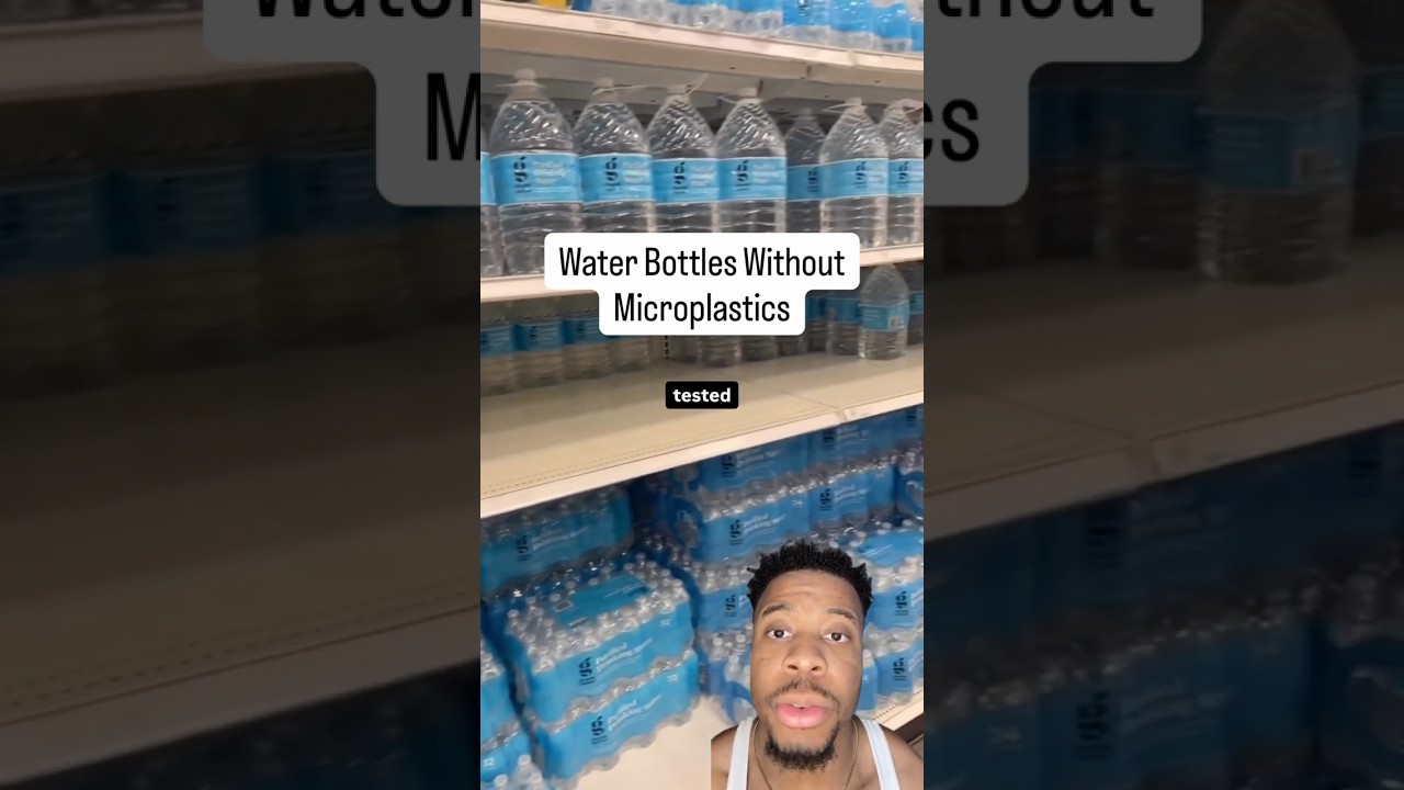 Water Bottles without Microplastics 💧👌 #water #waterbottle #health