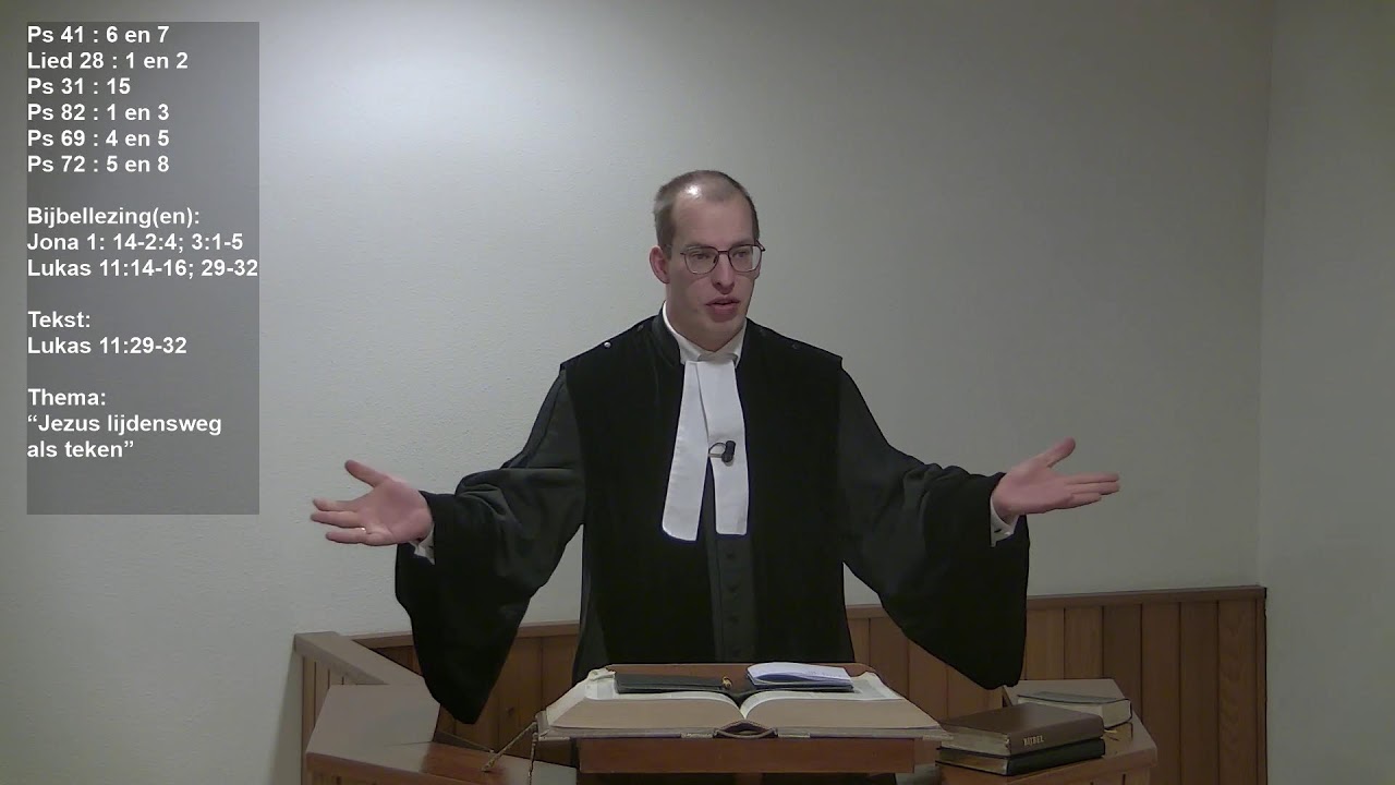 Kerkdienst  15-02-2026  17:00 ds. M. van Dalen (Haaften)