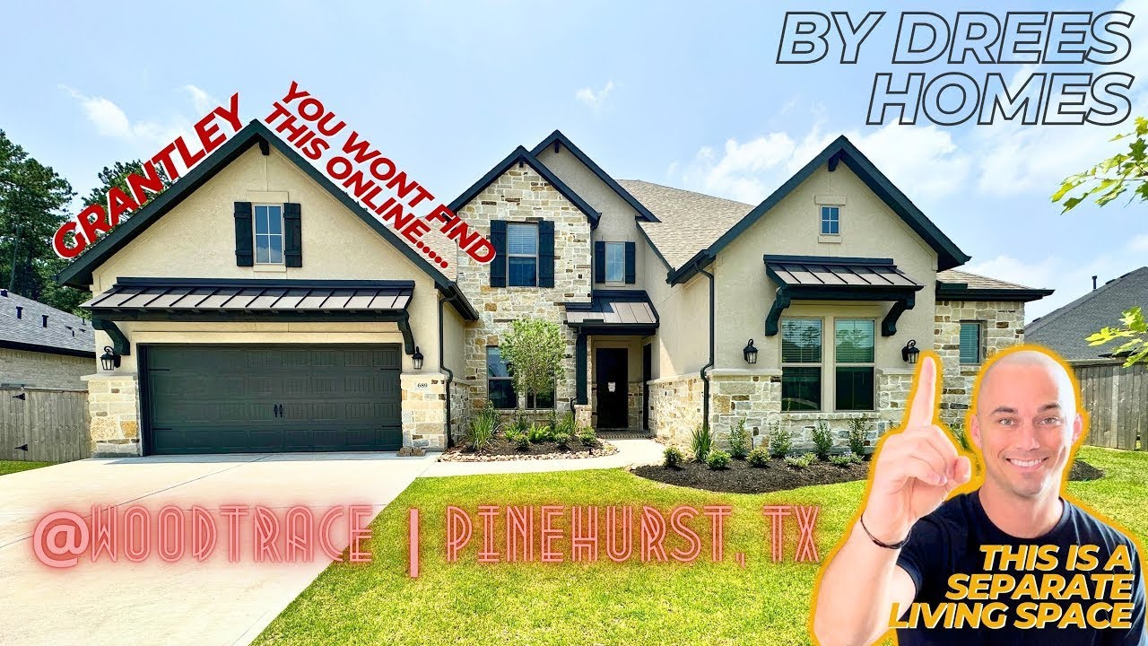Exclusive Preview: Grantley Plan Drees Home Houston Not Listed Yet!