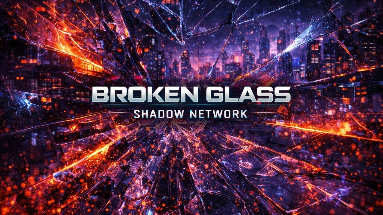 Broken Glass — Dark Phonk Drift Cyberpunk Night Drive 🩸 Sigma Music