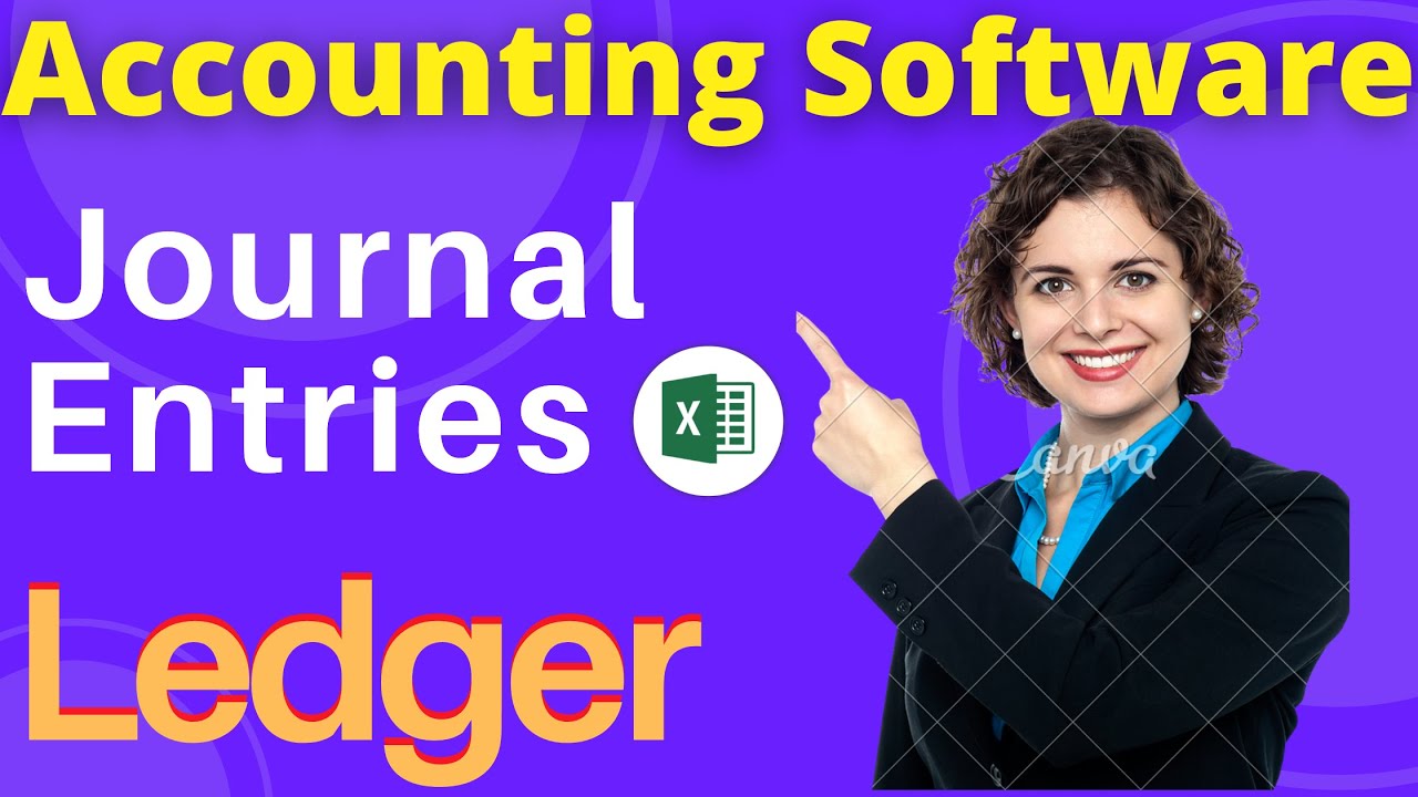 Automate Accounting Bookkeeping | Excel | Journal Entries |General Ledger  | learning Center