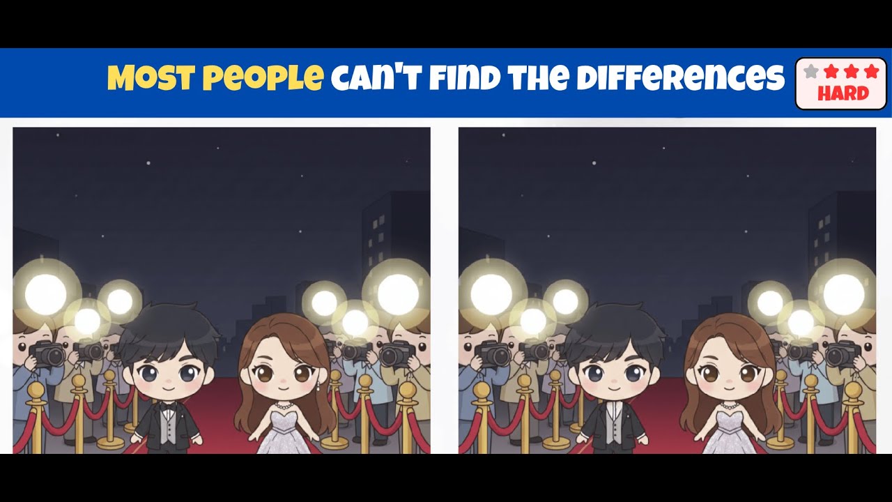 Spot 3 Differences | Brain Exercises #0020