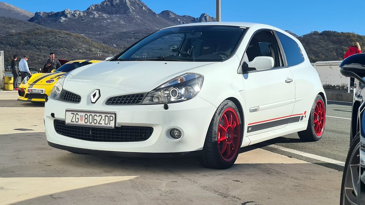 Testing shorter final drive - Grobnik 22.11.2020. Clio 197
