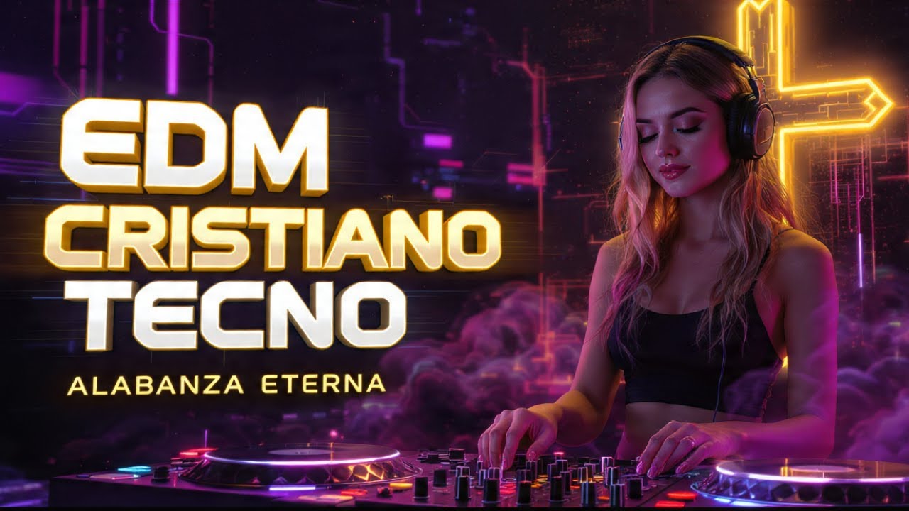Christian Techno 2026 ✝️ Tecno Cristiano EDM para Jóvenes – Hope in the Storm Worship Mix 🙌