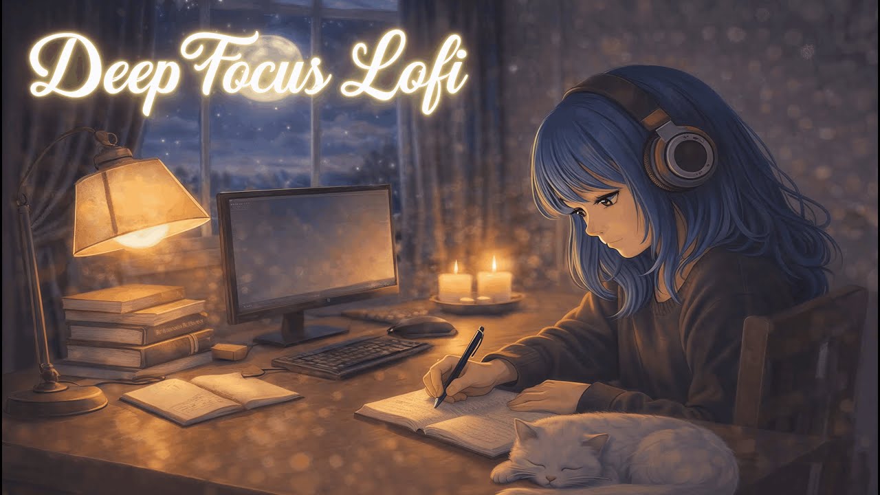 Deep Focus Lofi 🎓 Chill Beats for Study & Concentration