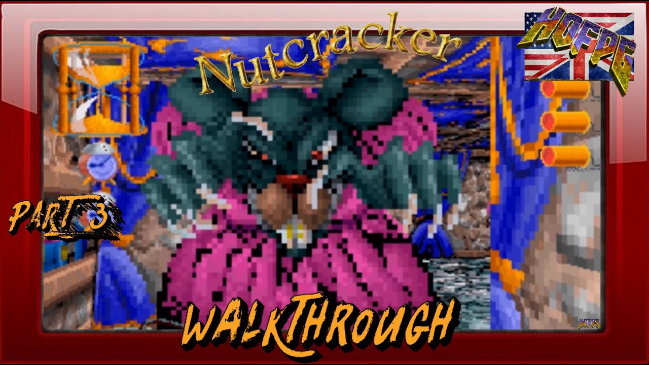 Nutcracker WALKTHROUGH (1999) PC (Part 3/3) FPS Fairytale Christmas Shooter