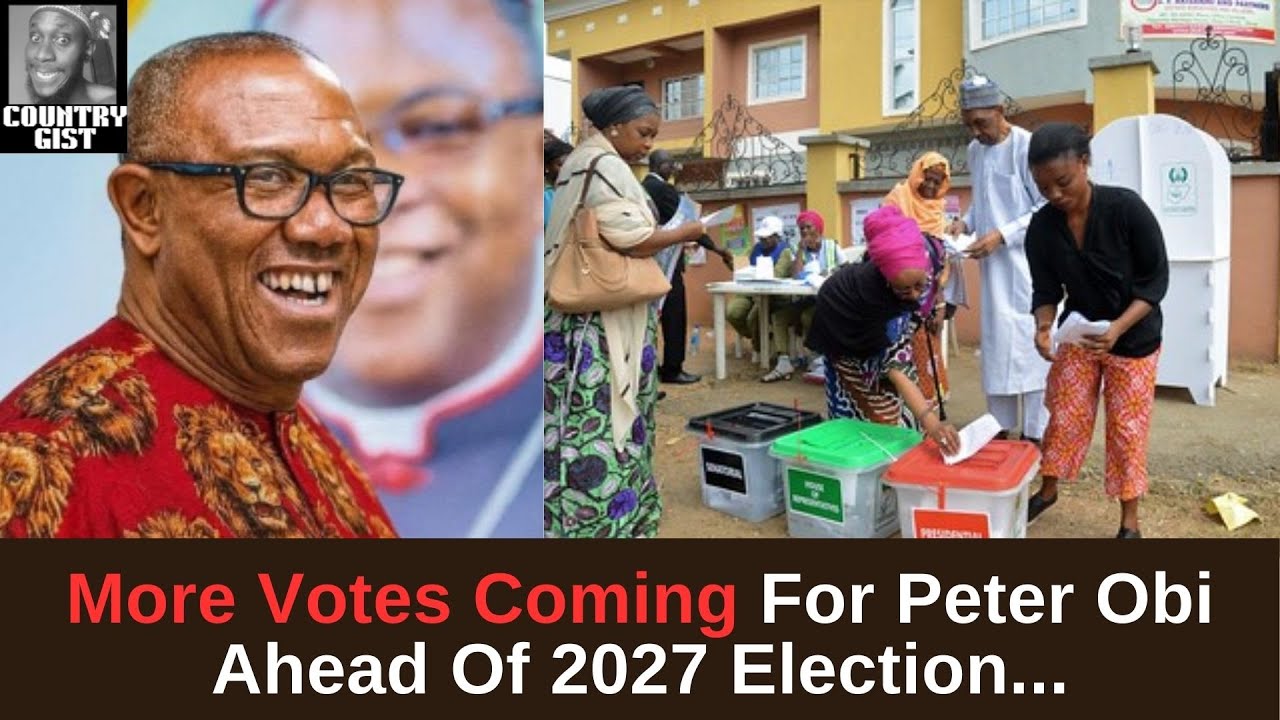 With Peter Obi Kind Of Campaign, More Votes Are Coming In For Him Ahead Of 2027  Election...