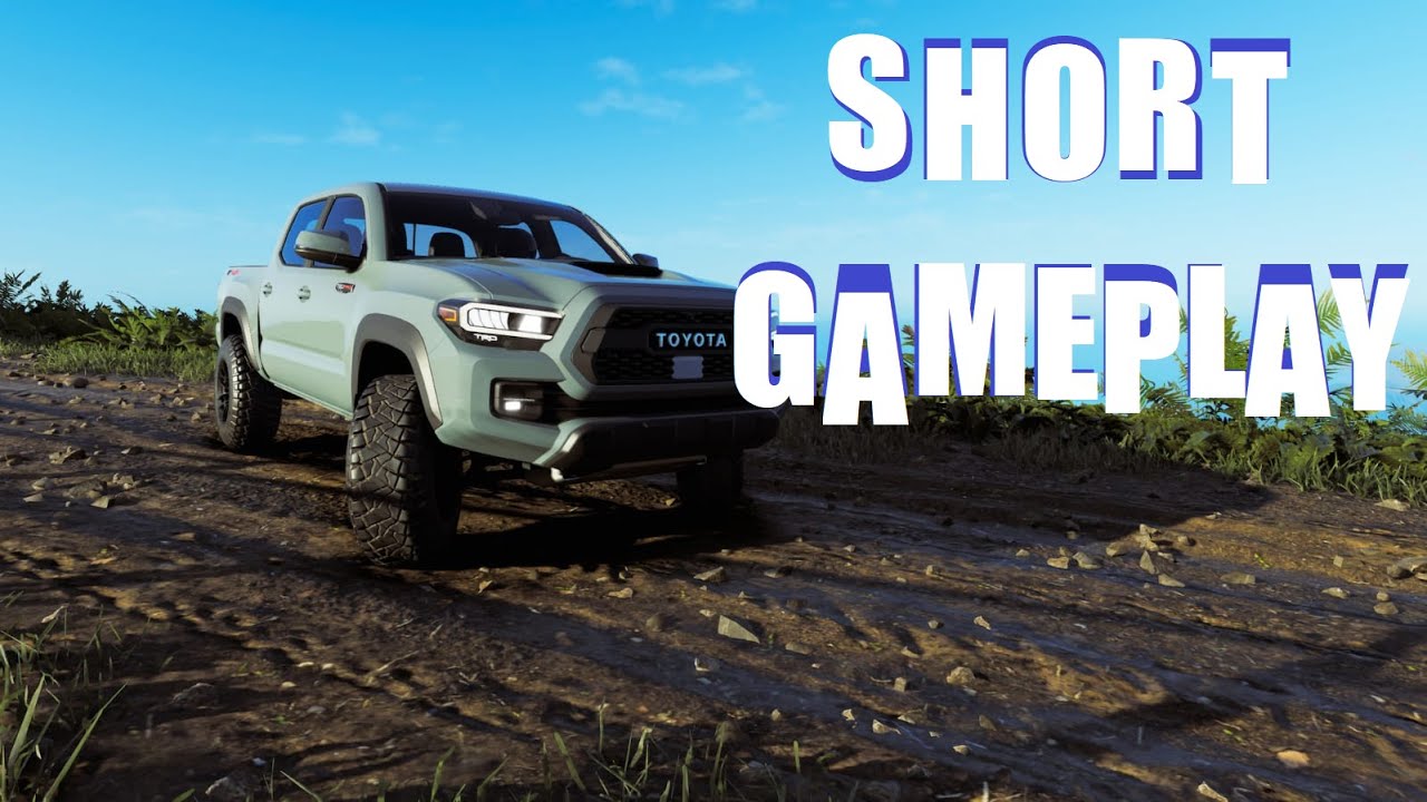 GAMEPLAY in the mountains (TOYOTA TACOMA)