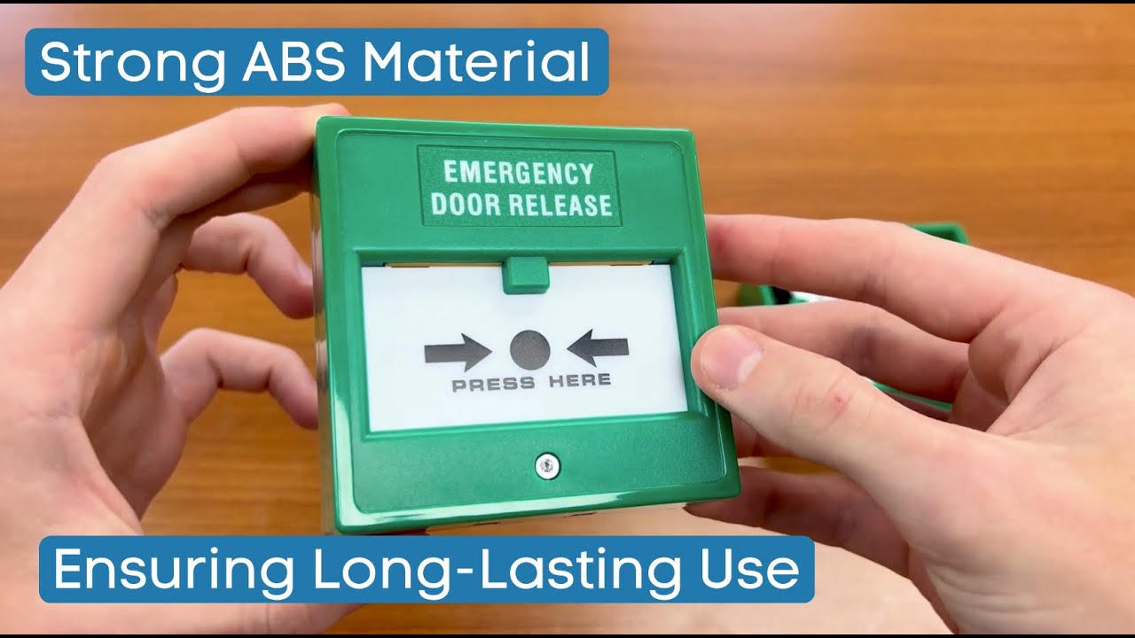 CP22 Resettable Call Point Unboxing | Emergency Door Release | No Glass to Break By SecureMyDoor