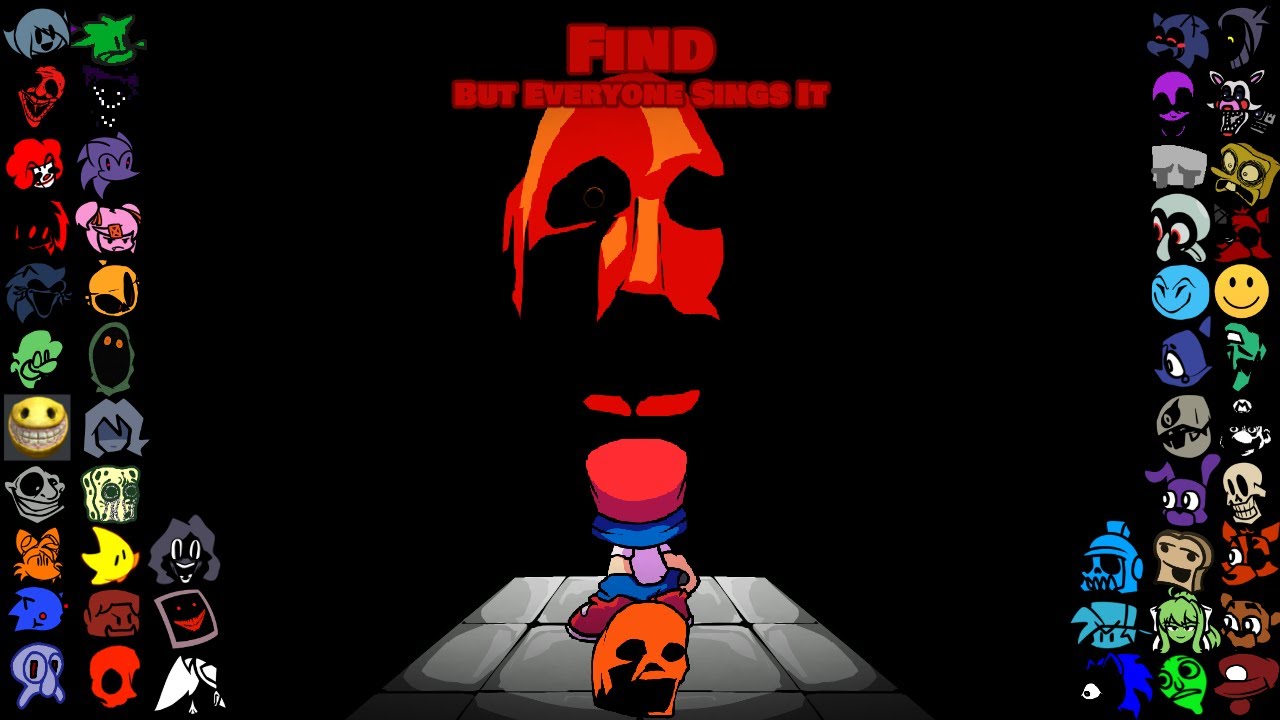 FIND but everyone sings it ! - Mario FNF Port BETADCIU
