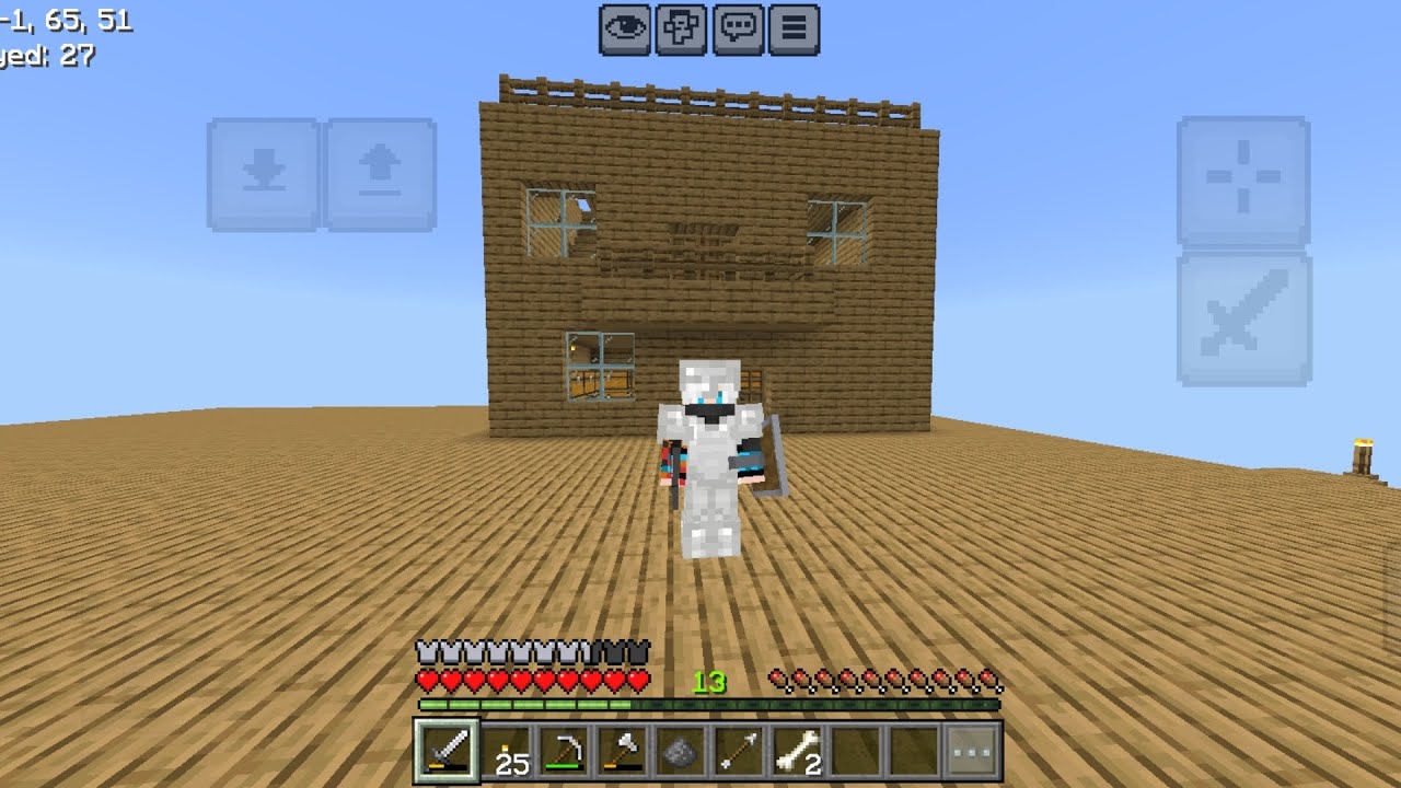 Build a new house in one block 