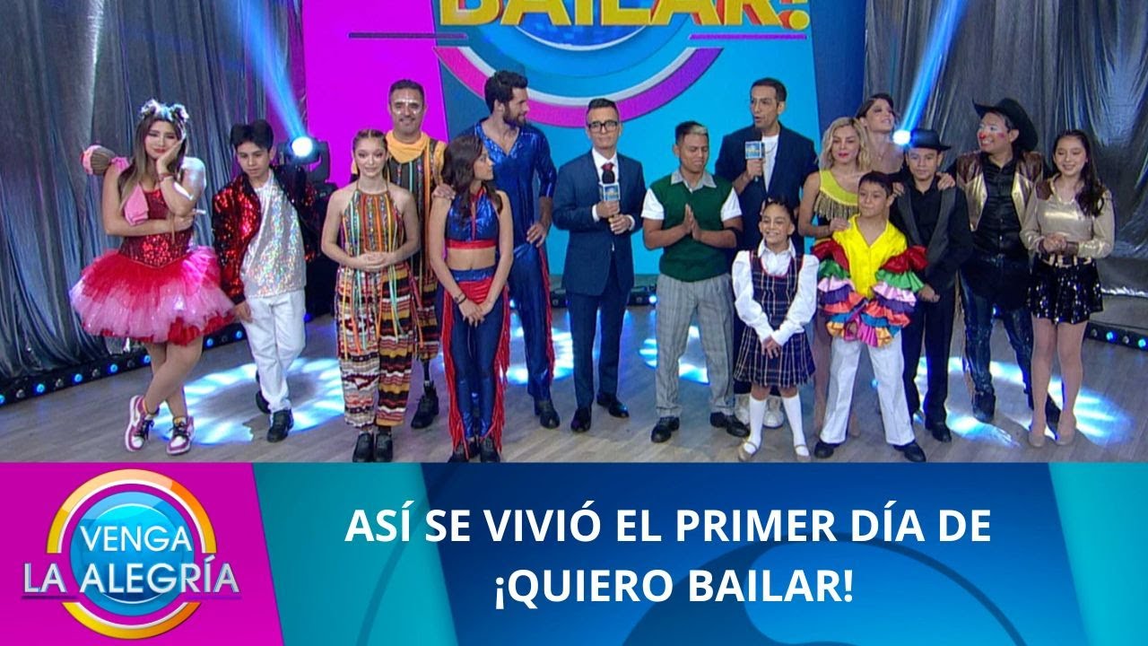 Emociónate con el inicio de ¡Quiero Bailar! | Programa 06 junio 2022 PARTE 2 | Venga La Alegría