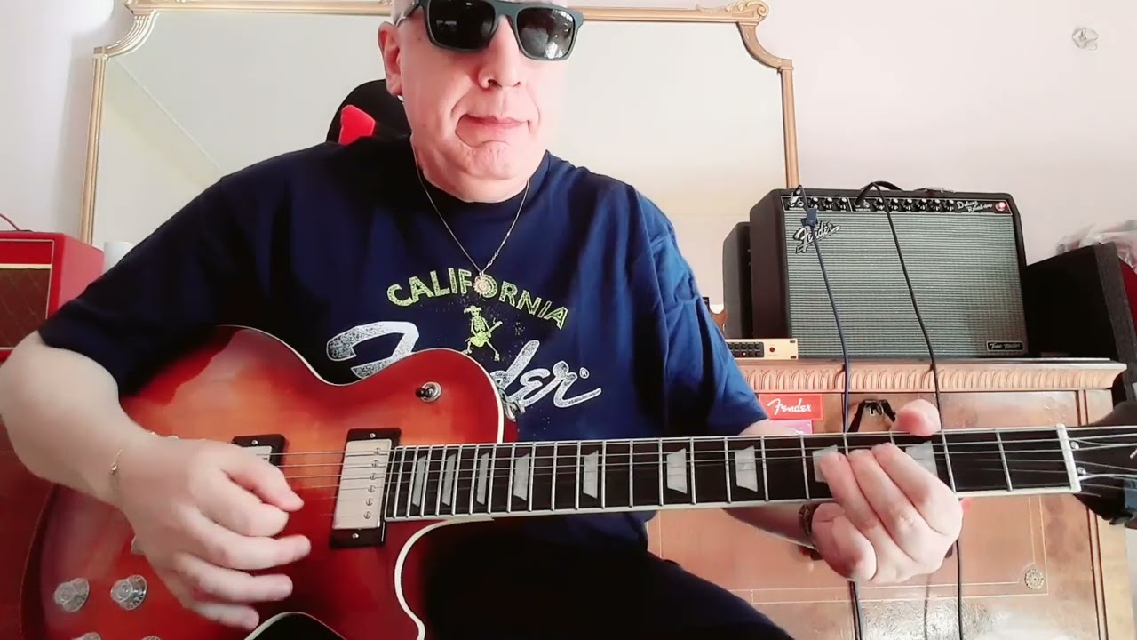 Hotel California guitar solo-by Gary Cavallo ‐personal version-