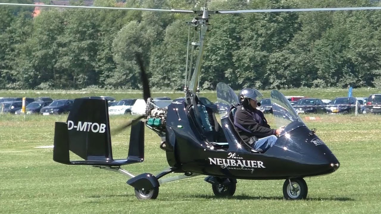 AutoGyro Europe MTOsport landing at Airfield N&ouml;tsch | D-MTOB