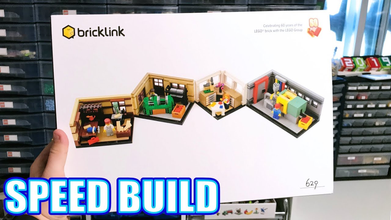 BrickLink's AFOL Designer Program Speed Build - The LEGO Story by Brick Jonas