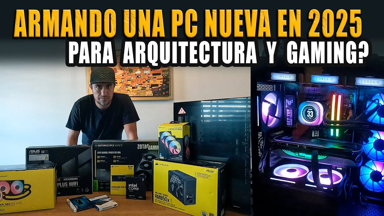 CÓMO ARMAR UNA PC PARA ARQUITECTURA Y GAMING ? 🔴