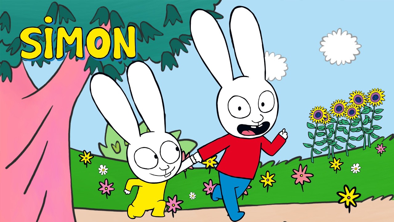 🌸 Hoera, het is LENTE! 🌿 Buiten Spelen in de Lente! 🌞🌷 | Vlaamse Simon | S1 | Cartoon voor kinderen