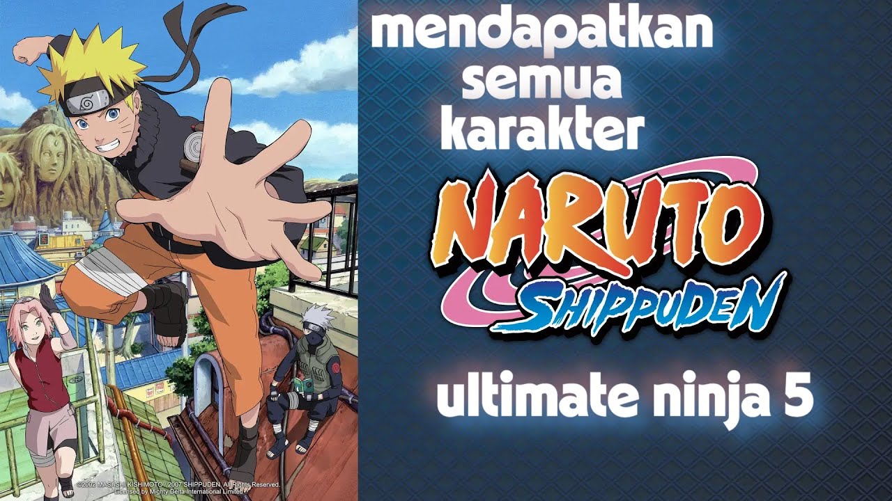 🔴Ada sebuah rahasia di markas orochimaru (naruto shippuden ultimate ninja 5)