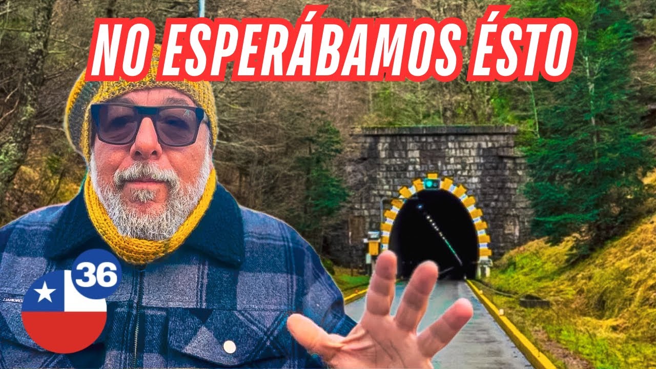 😰En LONQUIMAY, ATRAVESAMOS EL TÚNEL LAS RAÍCES y NOS SORPRENDIÓ lo que ENCONTRAMOS del otro lado 😳