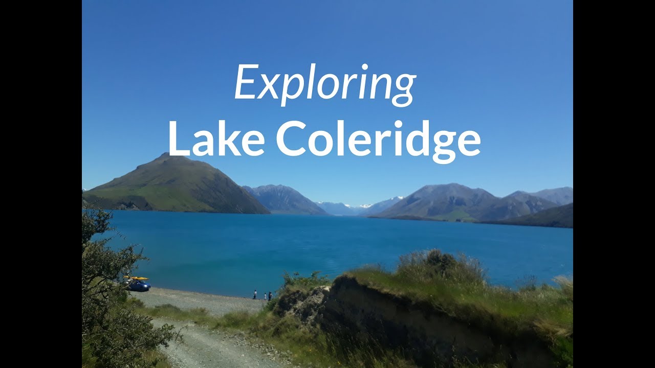 Exploring Lake Coleridge