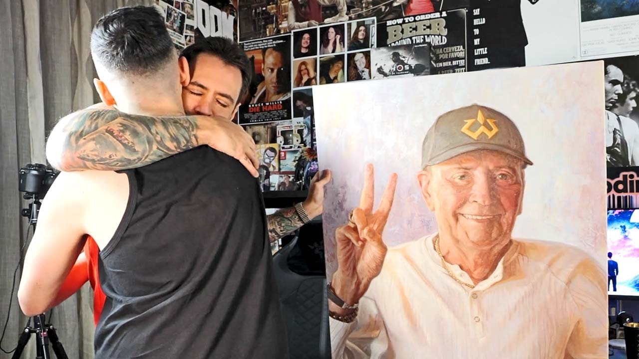 Xokas hace un regalo precioso a Jordi Wild en memoria de su padre