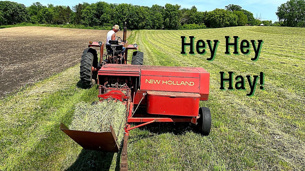 Planting Teff Grass & Baling Hay