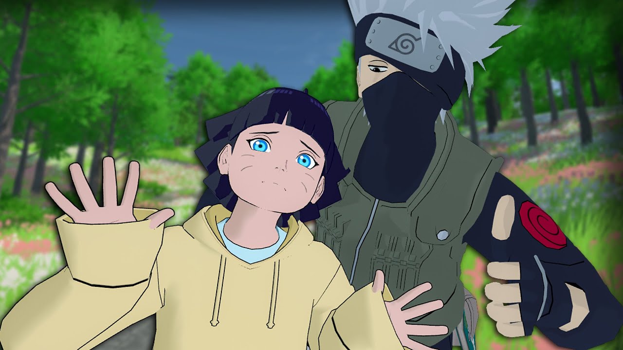 KAKASHI ENSINA A HIMAWARI A CONTROLAR O SEU CHAKRA - BORUTO (VR)